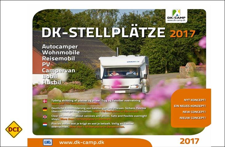 Das neue System "DK-Stellplätze" ermöglicht flexibles und preiswertes Übernachten mit dem Reisemobil an Dänemarks DK-Campingplätzen. (Foto: DK-Camp)