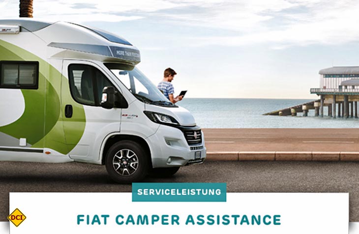 1.800 Camper Assistance-Stellen stellt Fiat für Womofahrer als Service-Hilfe in Europa zur Verfügung. (Foto: Fiat Professional)