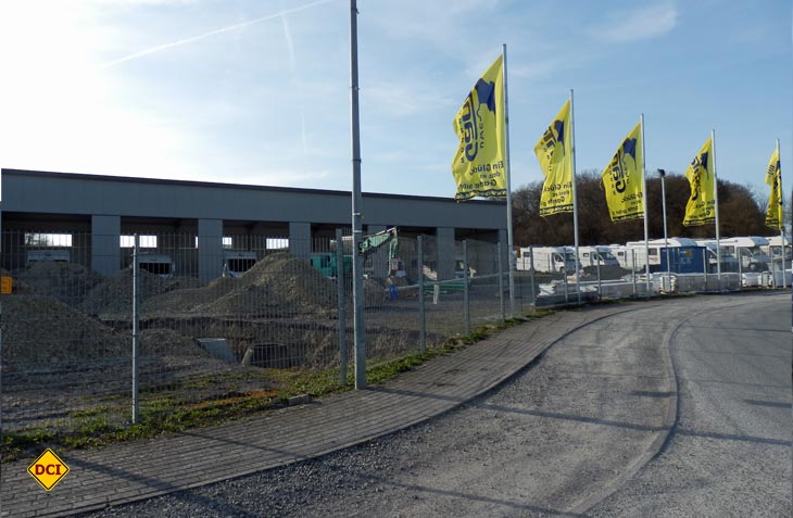 Discounter Uwe Gante erweitert seine Verkaufsgelände um Werkstätten und einen Servicebereich. (Foto: det)