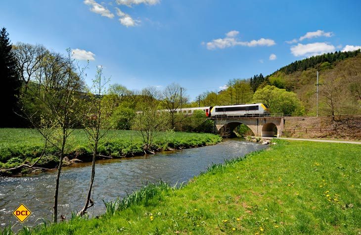 Luxemburg ist ein Paradies für Wanderer und Radfahrer. Die Bahn übernimmt den Transport und verbindet die einzelnen Etappen. (Foto: Visit Luxembourg)