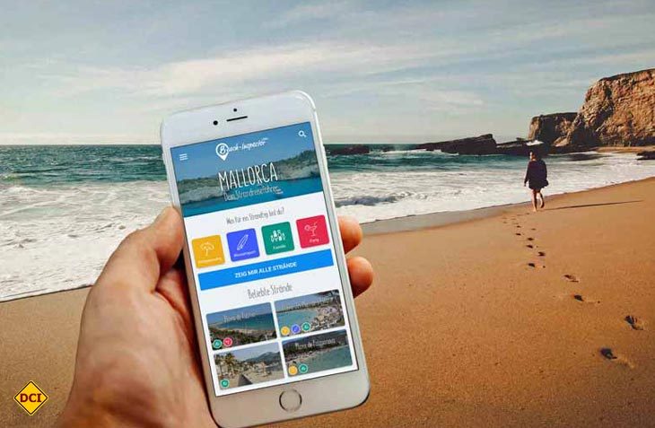 Mit der App zum Traumstrand: Beach-Inspector.com bietet Informationen zu Traumständen in bisher zehn Ländern. (Foto: Beach-Inspector)