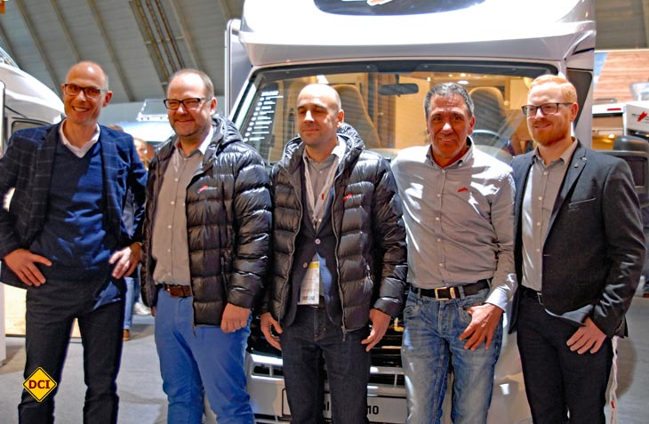 Die neue Malibu-Mannschaft (von links): Geschäftsführer Bernd Wuschak, Stefan Kölle, Marco Rutigliano, Martin Heinen und Alexander Löschinger. (Foto: det)