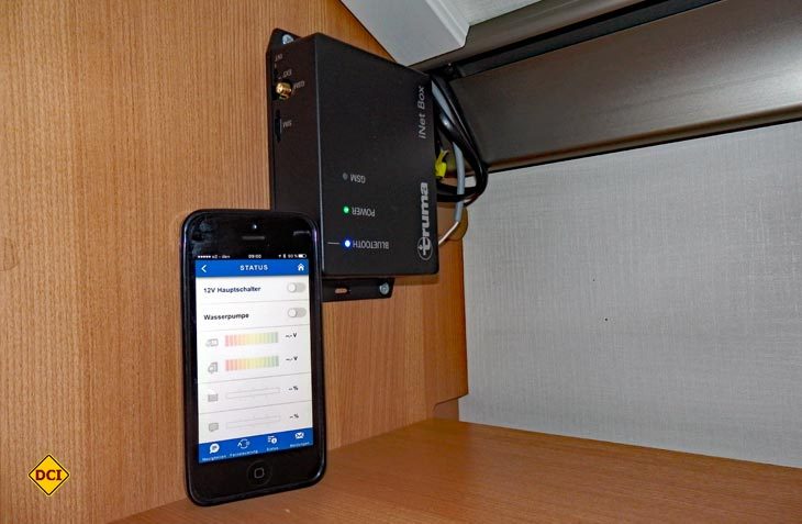 Truma Klimaanlagen und Heizungen können jetzt auch ohne das Bedienteil CP plus direkt über die iNet Box und die Truma App ferngesteuert werden. (Foto: det)