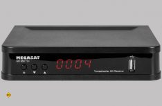 Der Megasat Receiver HD 650 T2+ kann neben allen frei empfangbaren HD-Programmen über Freenet TV auch verschlüsselte Sender empfangen. (Foto: Megasat)