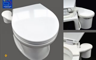 Die automatische Entlüftung für Mobiltoiletten Compact Close von SOG ist speziell für Toiletten mit Soft Close Deckel entwickelt worden. (Foto: Werk)