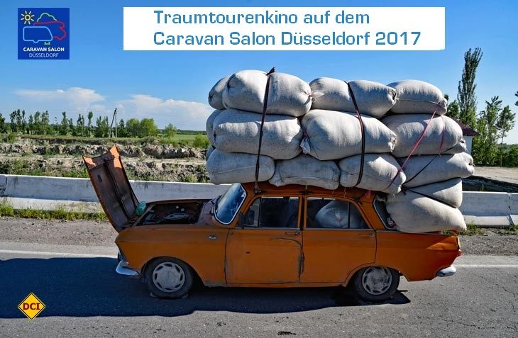 Traumtouren-Kino auf dem Caravan Salon 2017. Ein Fest für alle Sinne. (Foto: Messe Düsseldorf / Caravan Salon)