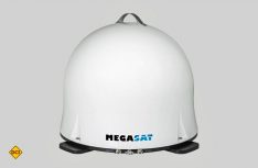 Die zweite Generation der Megasat Satanlage Campingman Portabel ist leichter und kompkater geworden. (Foto: Werk)