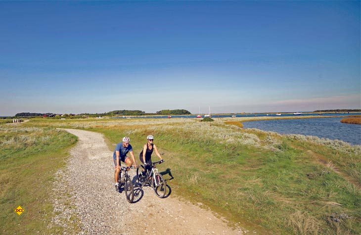 1.200 Kilometer Radwege erschließen die dänische Ostseeinsel Fünen für Aktivurlauber und Freunde der mobilen Freizeit. (Foto: visitdenmark)