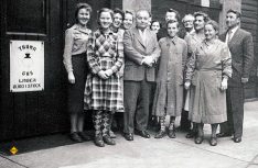 Die Truma-Belegschaft im Jahr 1955. (Foto: Truma)