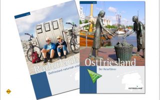 Das neue Urlaubsmagazin „Ostfriesland – Der Reiseführer“ bündelt in neun Themenrubriken rund 350 Ausflugstipps für die Region Ostfriesland. (Foto: Ostfriesland Tourismus)