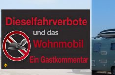 Gerfried Reis von der österreichischen Womo-Webseite WoMo Guide kommentiert die drohenden Fahrverbote für Diesel-Wohnmobile in Deutschland. (Foto: WoMoGuide)