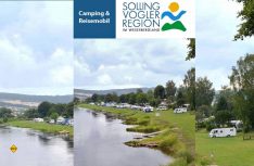 18 interessante und naturnahe Camping- und Stellplätze im Weserbergland sind in der aktuellen Broschüre aufgelistet. (Foto: SVR Solling-Vogler-Region)