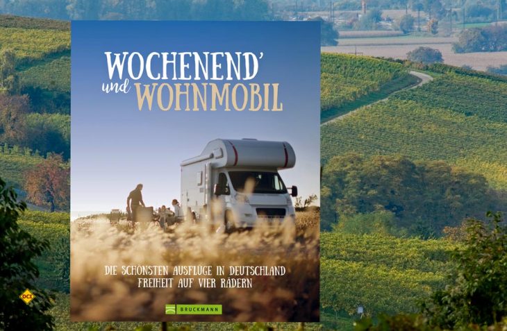 Die schönsten Wochenend- und Kurz-Trips mit dem Wohnmobil hat der Bruckmann Verlag im Band Wochend´und Wohnmobil zusammengestellt. (Foto: Verlag)