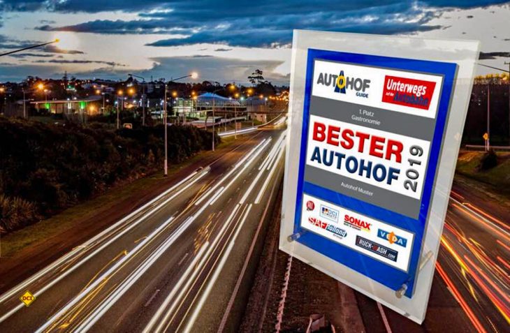 Auch 2019 startet wieder der beliebte Leser- und Expertenwettbewerb "Bester Autohof 2019". Das D.C.I. unterstützt dabei den Caravaningbereich des Awards. (Foto: Huss Verlag)