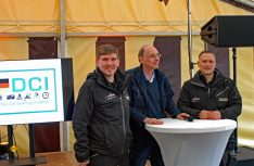 Die Crew des Stadtmarketings Lüneburg hatten die Veranstaltung vorbildlich organisiert. von links: Pascal Basting, Veranstaltungen/Event, Thomas Schmies D.C.I. und Florian Lorenzen. Leiter Veranstaltungen/Events. (Foto: det / D.C.I.)