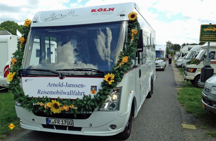 Zum elften Mal findet in Goch die Arnold Janssen Reisemobil-Wallfahrt mit Segnung der Reisemobile statt. (Foto: Stadt Goch)
