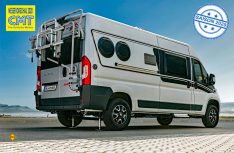 Das Stützensystem Al-Ko HY2 ist speziell für kleine Reisemobile und Campervans als Nivellierhilfe für die Hinterachse im Angebot. (Foto: Al-Ko)