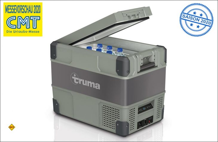 Truma startet mit der Serie Cooler erstmals mit acht Kompress-Kühlboxen in die neue Saison. (Foto: Truma)