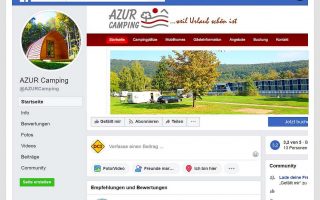Der Chef der AZUR Freizeit GmbH hat per Facebook drängende Fragen an Bundeskanzlerin Merkel gerichtet. (screenshot: tom/DCI/AZUR Camping)