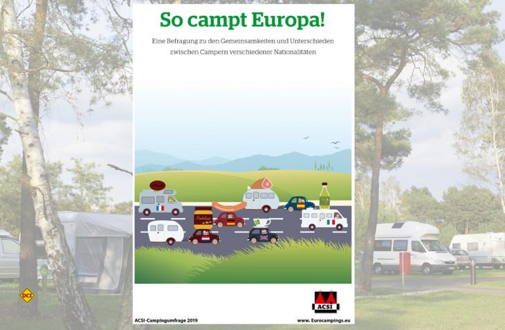 Ziel der „So campt Europa“-Umfrage des niederländischen Der Campingspezialist ACSI (Auto Camper Service International) war es, die Camper in Europa noch besser kennenzulernen. (Foto: ACSI)