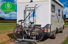 Der Deutsche Camping Club (DCC) zeichnet das Fahrrad-Liftsystem tecklift mit „Technik Award 2020“ aus. (Foto: tecklift)