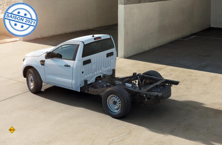 Ford bietet seinen erfolgreichen Pick-Up Ranger jetzt auch als Fahrgestell für Spezialaufbauten wie Allrad-Wohnmobile an. (Foto: Ford)
