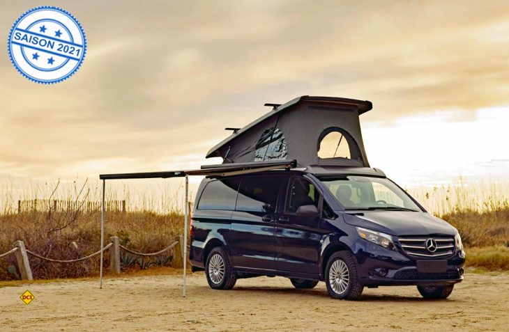 Erster Camper-Van auf Basis des Mercedes-Benz Vito in den USA: Der Metris Getaway von Driverge Vehicle Innovations. (Foto: Mercedes-Benz)