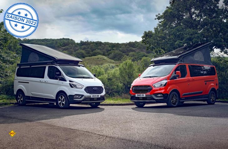 Ford hat seine beliebte Campingbus-Baureihe Nugget um die Varianten Activ und Trail erweitert. (Foto: Ford)