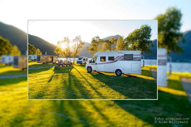Campingurlaub bietet eine tolle Möglichkeit Erholung und Natur zu verbinden. (Foto: Alan Billyeald; unsplash.com)