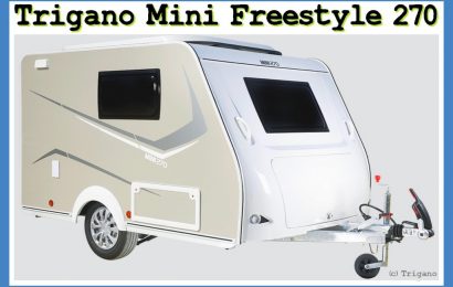 Trigano Mini Freestyle 270: Kompakte Wohnwagen bieten einen günstigen Einstieg in das Camperleben. (Foto: Trigano)