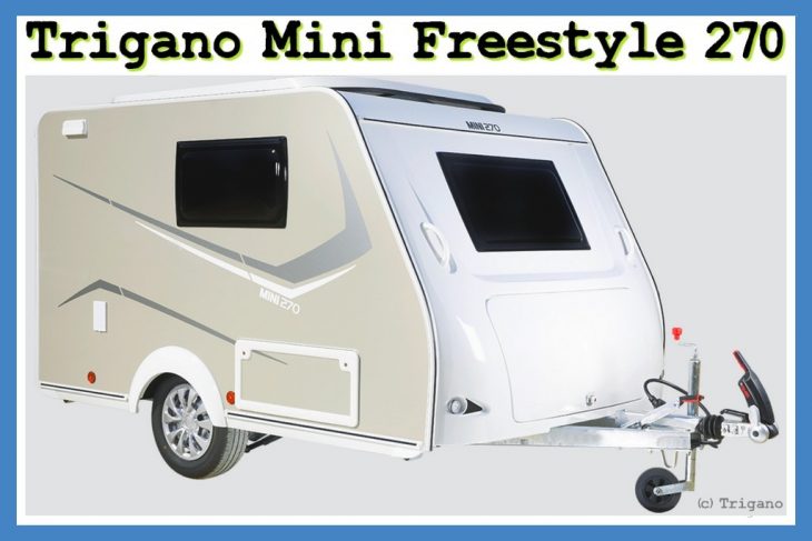 Trigano Mini Freestyle 270: Kompakte Wohnwagen bieten einen günstigen Einstieg in das Camperleben. (Foto: Trigano)