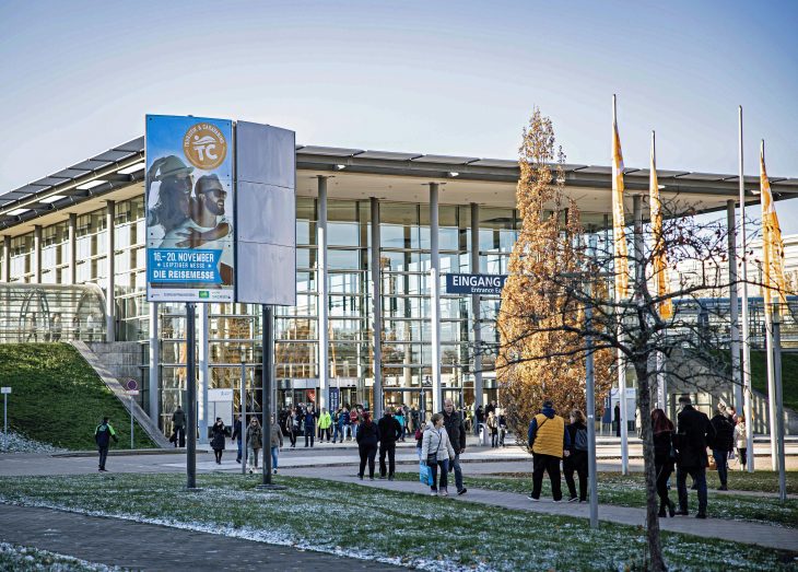 Der Besucherandrang auf der Touristik & Caravaning 2022 in Leipzig war nahezu doppelt so hoch wie 2021. (Foto: Landesmesse Stuttgart)