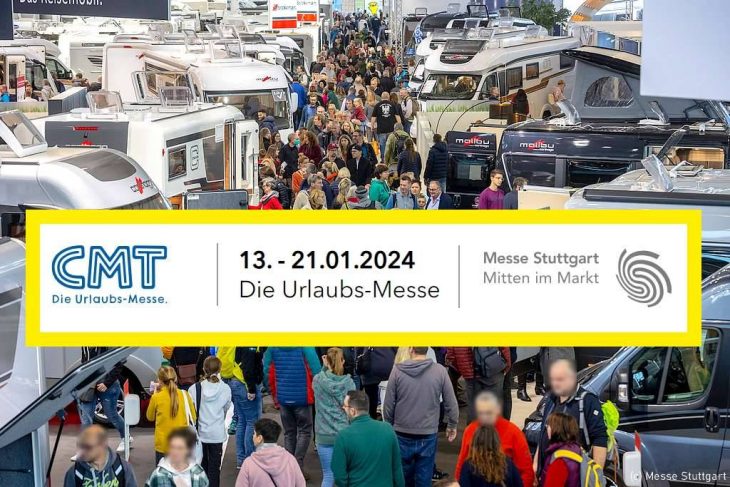 CMT Stuttgart - Die Urlaubsmesse: Der gelungene Start in das Camperjahr. (Foto: Messe Stuttgart)